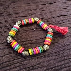 Handmade stretch bracelet